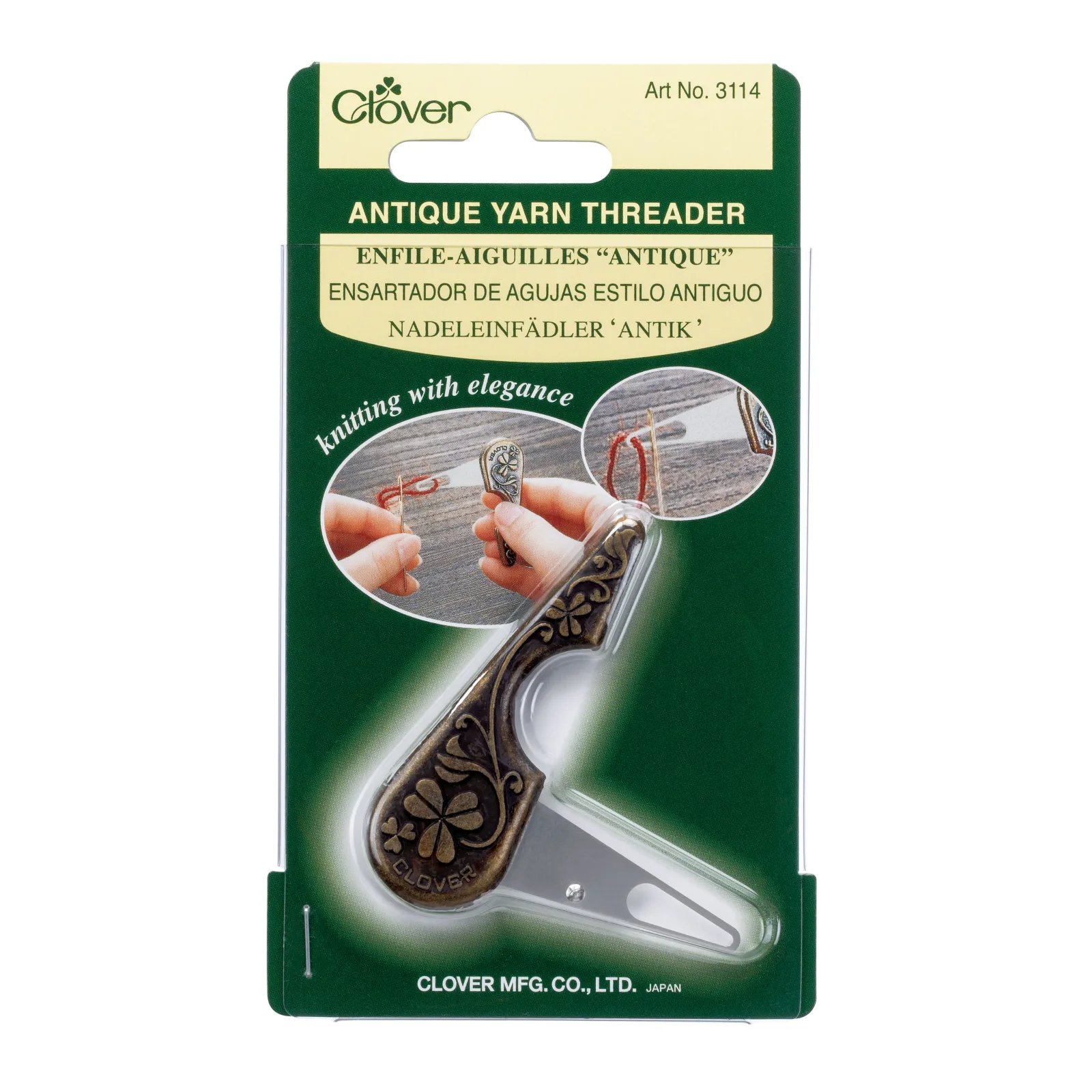 Clover Antique Yarn Threader 3114