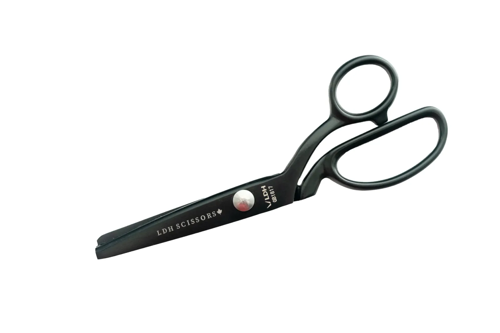 LDH Scissors Midnight Edition Pinking Shears 8"