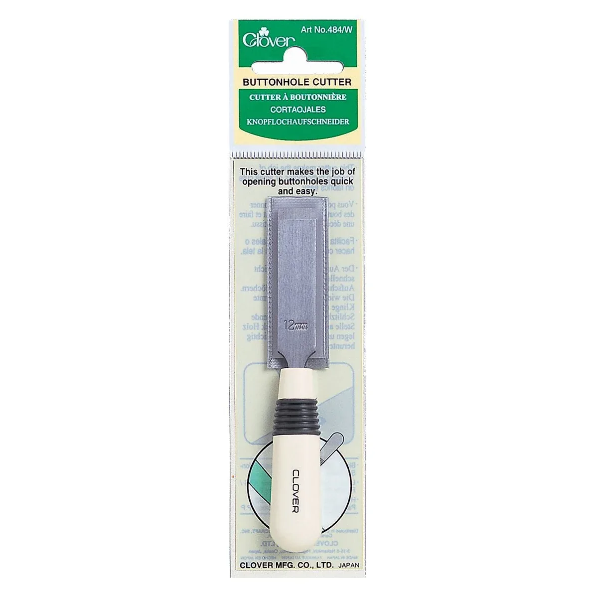 Clover Buttonhole Cutter 484/W