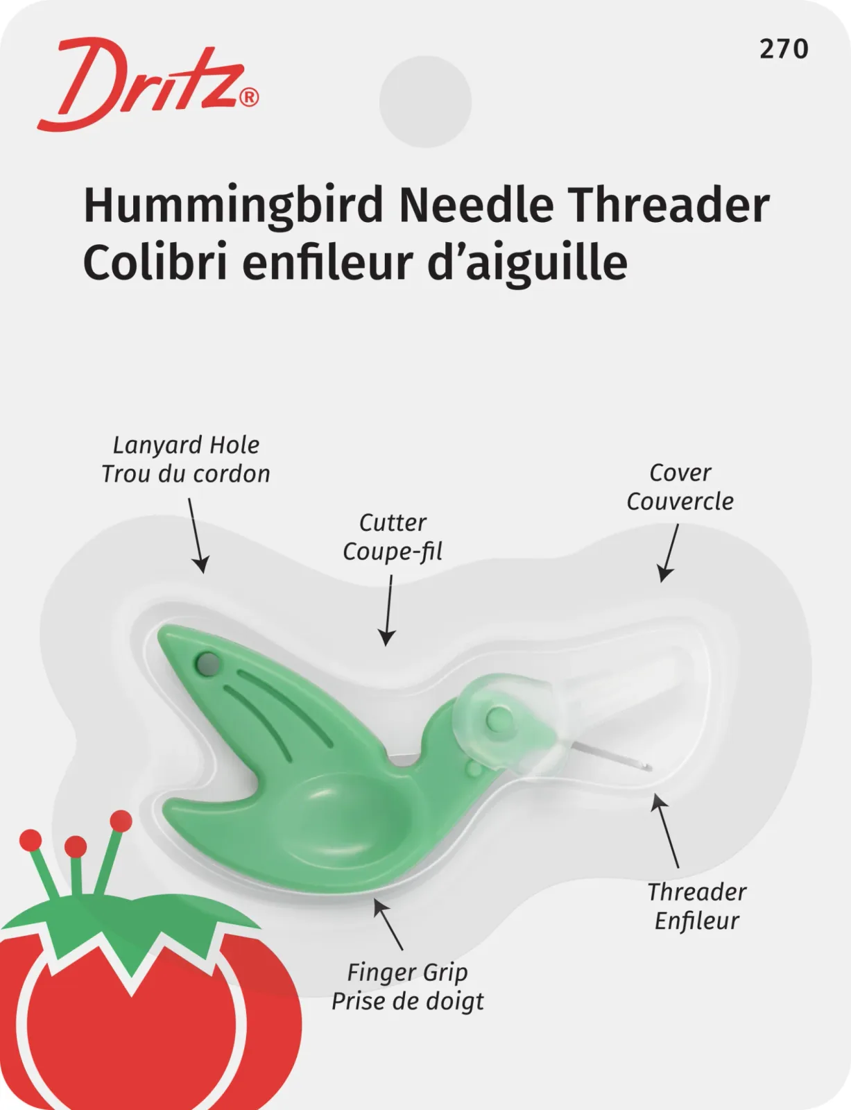 Dritz Hummingbird Needle Threader 270